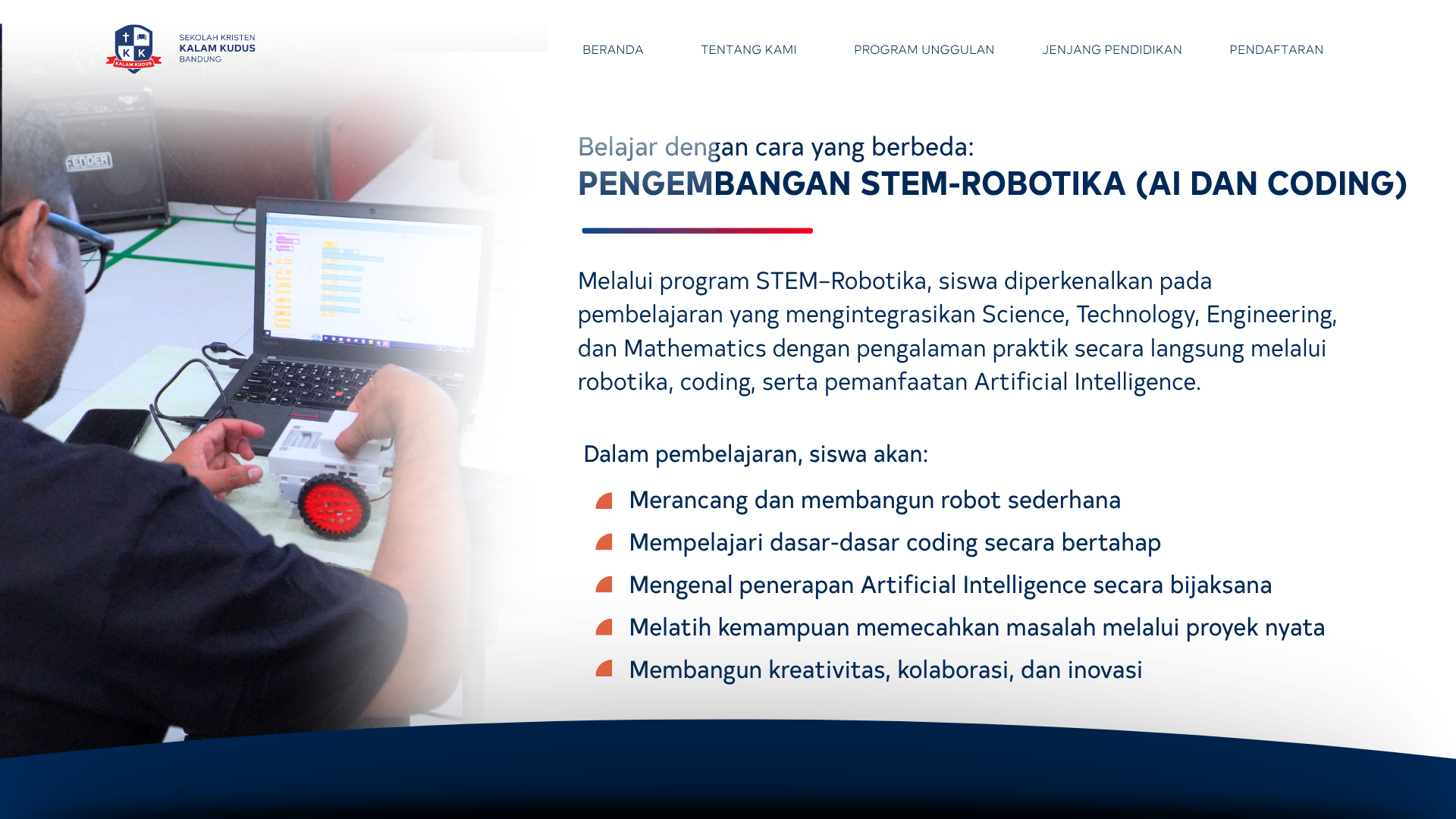 PENGEMBANGAN STEM-ROBOTIKA (AI DAN CODING)